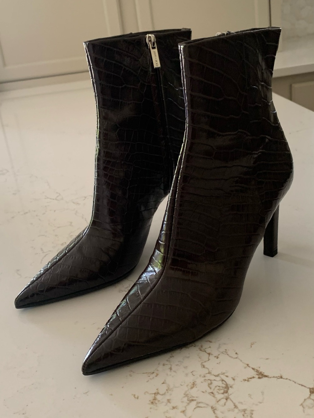 Jimmy Choo Frankie Pointed Toe Ankle Boot Size 39